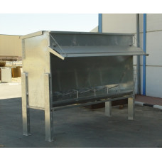 TOLVA CEBO VACUNO 3000 KG. GALV. UNA CARA